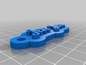 jen llaveros personalizado 3d print model - Mito3D