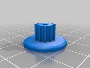 mi personalizados paramétrico de la polea - un montón dientes los perfiles Impresora 3d las piezas personalizado 3d print model - Mito3D