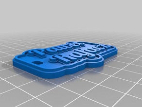 mateusz Anahtarlık özelleştirilmiş 3d print model - Mito3D