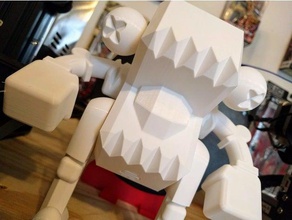 ceebot alphabet bot cute letter robot toy 3d print model - Mito3D