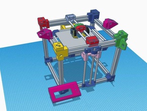 sourdough 3d printer slid3r gantry printers 3d print model - Mito3D