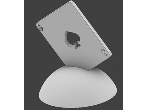 Impreso en 3d para jugar a las cartas w stand 3d print model - Mito3D