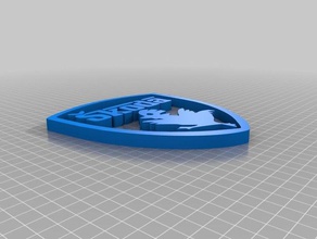 skoda slepice logotipo opraveno La impresión en 3d 3d print model - Mito3D
