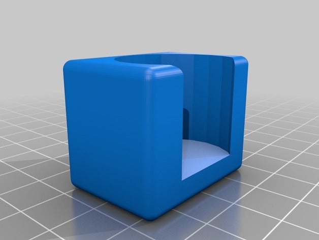 us quarter holder - 3 containers 3D print model - Mito3D
