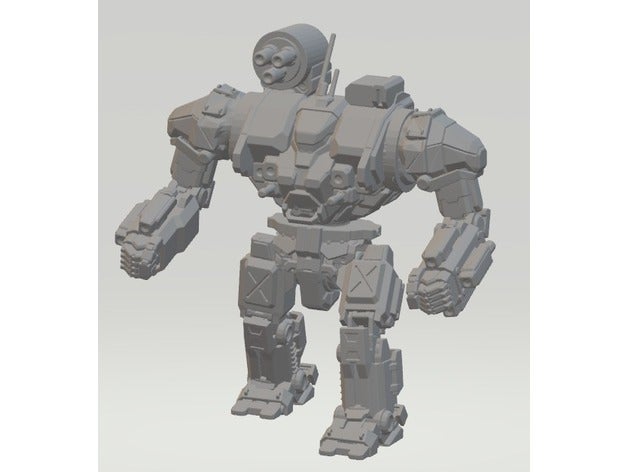 ragnarok rgnk-2 battletech juegos y juguetes mech mechassault mechwarrior 3D print model - Mito3D