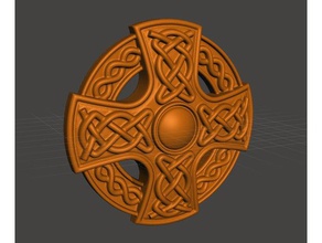 croce celtica art il celtic 3d print model - Mito3D