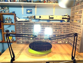 laser cut studio light camera 3d print model - Mito3D