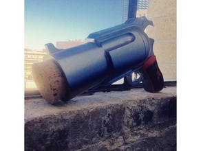 harley quinn pop gun props 3d print model - Mito3D