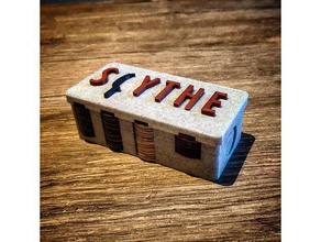 scythe coin box magnetic clousure toys & games magnet scythe tabletop 3d print model - Mito3D