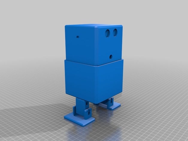 otto grasa la robótica personalizado 3D print model - Mito3D