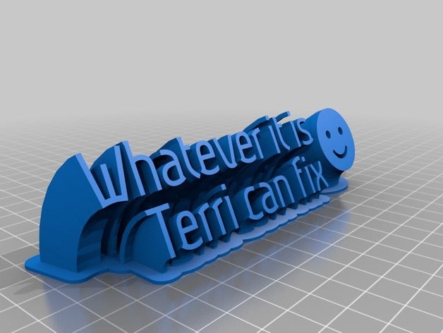 was auch immer office kundengebundene 3D print model - Mito3D