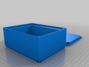 stackable containers customized 3d print model - Mito3D