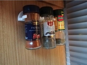 spices jar holder kitchen & dining 3d print model - Mito3D