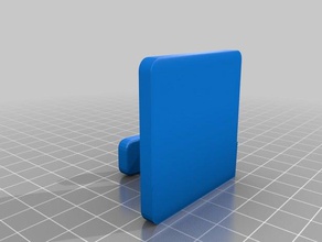 einfache hook-glueable Bad Haken Wand-Haken 3d print model - Mito3D