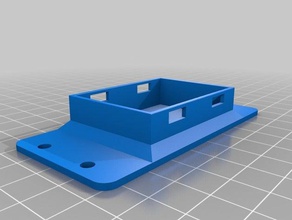 Absender Feld Spektrum 40x20 profil montieren 3d-Drucker Teile box mount radio controll 3d print model - Mito3D