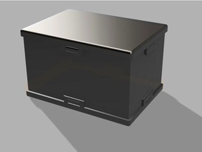 electronic enclosure electronics box electric 3d print model - Mito3D