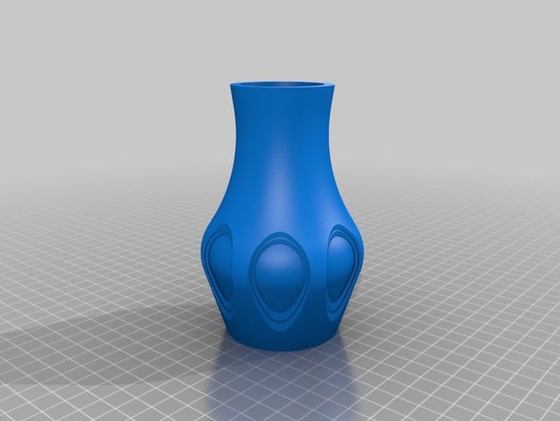 a tortura vaso decoração 3D print model - Mito3D
