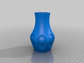 a tortura vaso decoração 3d print model - Mito3D