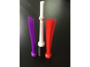 polvere detergente pennello vuoto allegato famiglia 3d print model - Mito3D