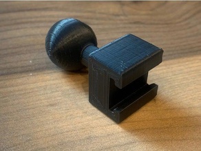 nespresso griff f r kapselbeh ltro do agregado familiar cápsula recipiente alça knob 3d print model - Mito3D