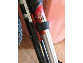 bicycle pump lock sport & outdoors 3d print model - Mito3D