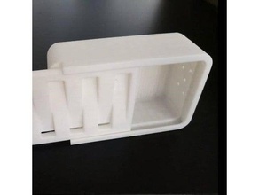 soap case drain bathroom dish holder 3d print model - Mito3D