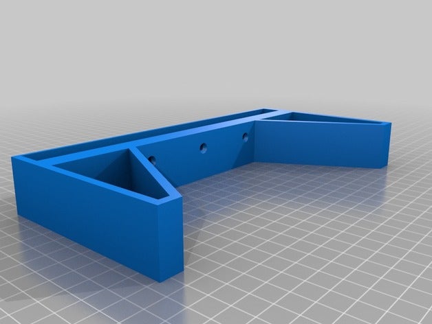 personalizzato monitor stand 136 computer su misura 3D print model - Mito3D