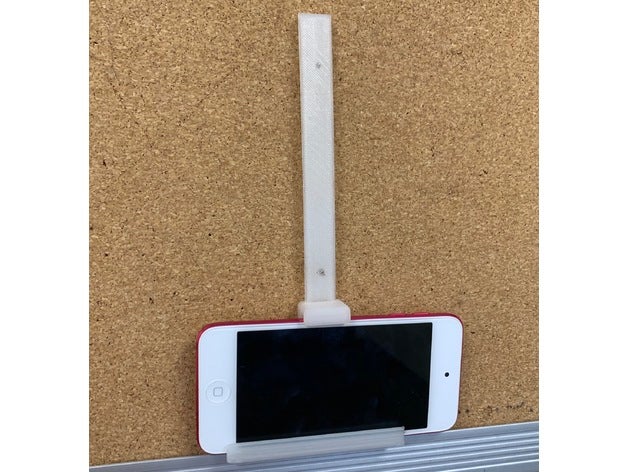 corkboard phone tablet mount office 3D print model - Mito3D