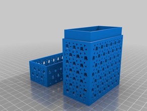 mini fan box 2 toys & games customized 3d print model - Mito3D