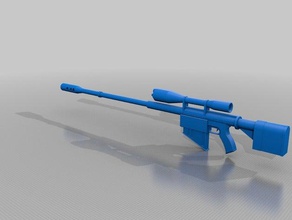 yoko rifle A impressão 3d 3d print model - Mito3D