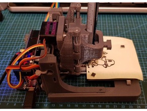 cnc makine çizim sanat araçları router çekme makinesi 3d print model - Mito3D