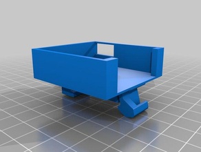 sonoff mini case din rail hutschiene electronics dinrail enclosure 3d print model - Mito3D