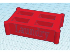 coin holder laundry organization 3d print model - Mito3D