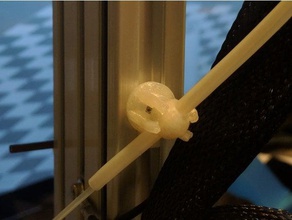 top çapa tüp besleme yuva 3d yazıcı parçaları cetus cetus3d doğrudan sürücü alanında filament havagazı rehberi borusu bağlayın 3d print model - Mito3D