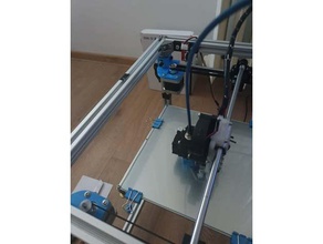 hypercube remix 3d printer parts evolution 3d print model - Mito3D