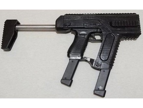 aep glock carabine airsoft sport et loisirs l'aep 18c 3d print model - Mito3D