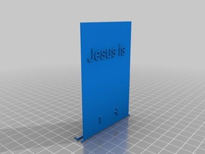 kalın İsa lord kutusu oyunlar özelleştirilmiş 3d print model - Mito3D