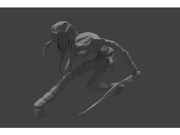 dancer boreal valley sculptures blender boss dark souls dnd miniature figure 28mm 3D print model - Mito3D