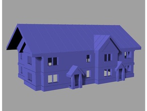 house 1 buildings & structures 3d print model - Mito3D