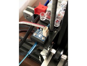 ender 3 seemecnc ezr-extruder - mount duet laser-filament-sensor 3d-Drucker Teile Duett ezr 3d print model - Mito3D