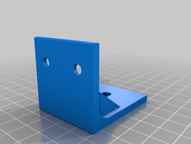 50-1 trou de long 40 2 trous pièces personnalisé 3D print model - Mito3D