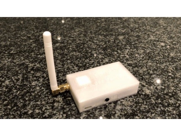 dragino lgt-92 lorawan do perseguidor de gps caso diy 3D print model - Mito3D