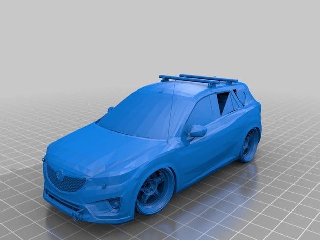 mazda cx5 de carreras vehículos miata vehículo 3D print model - Mito3D