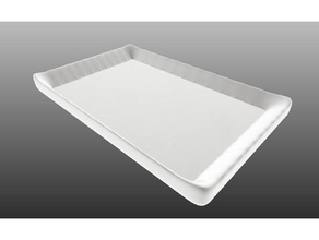 placa wave cozinha e sala de jantar praça 3d print model - Mito3D