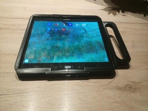 halter f r samsung tablet sm t530 computer holder 3d print model - Mito3D