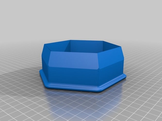 tuile de coupe hexagonale l'art des outils 3D print model - Mito3D