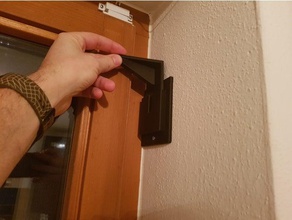 removable window hook household wall mount 3d print model - Mito3D