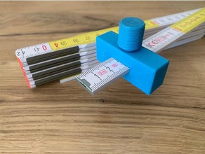 streichma f r holzzollstock hobby Manometer 3d print model - Mito3D