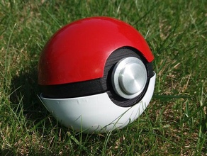 afc realistico pok palla replica ver 100 oggetti di scena mestolo ladleball poke pokeball pokemon 3d print model - Mito3D