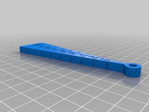 mon personnalisés maquette fil de gabarit pliage et mesure l'outil l'électronique personnalisé 3d print model - Mito3D